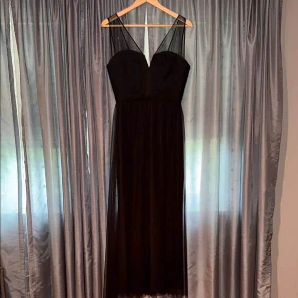 amsale black dress Juna – Amsale